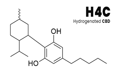 struttura molecolare h4cbd