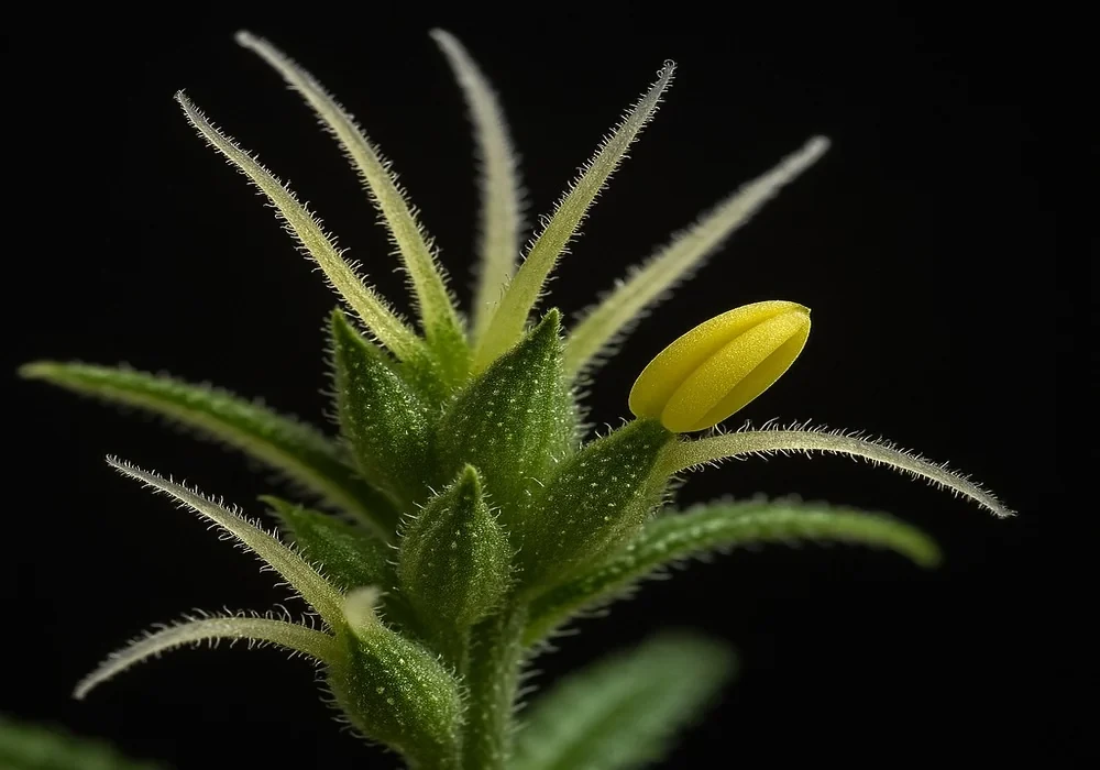 Ermafroditismo cannabis: bananine e segnali precoci su infiorescenze femminili