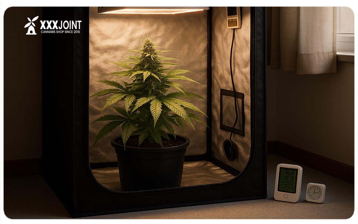 coltivazione indoor semplce in grow box