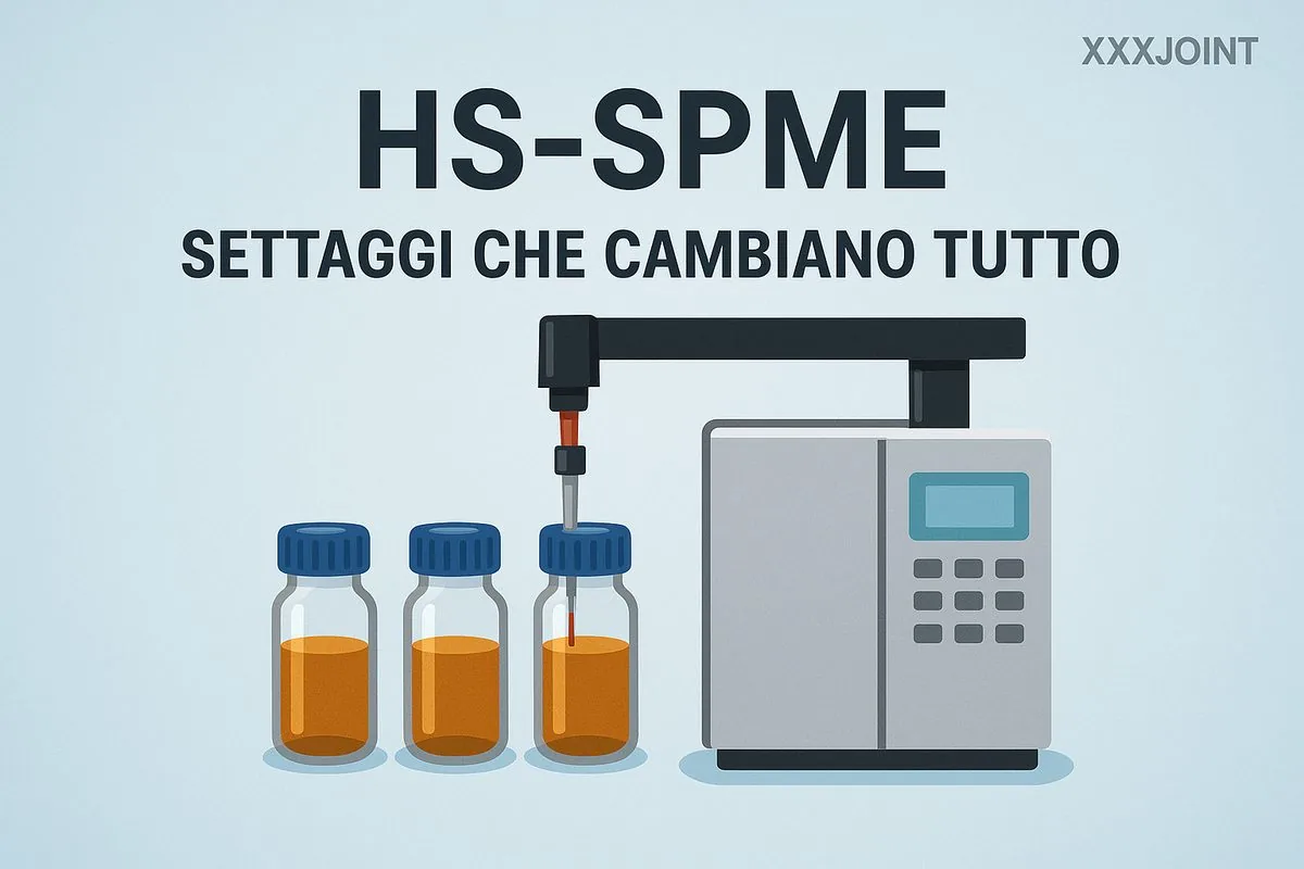 HS-SPME: settaggi che cambiano tutto