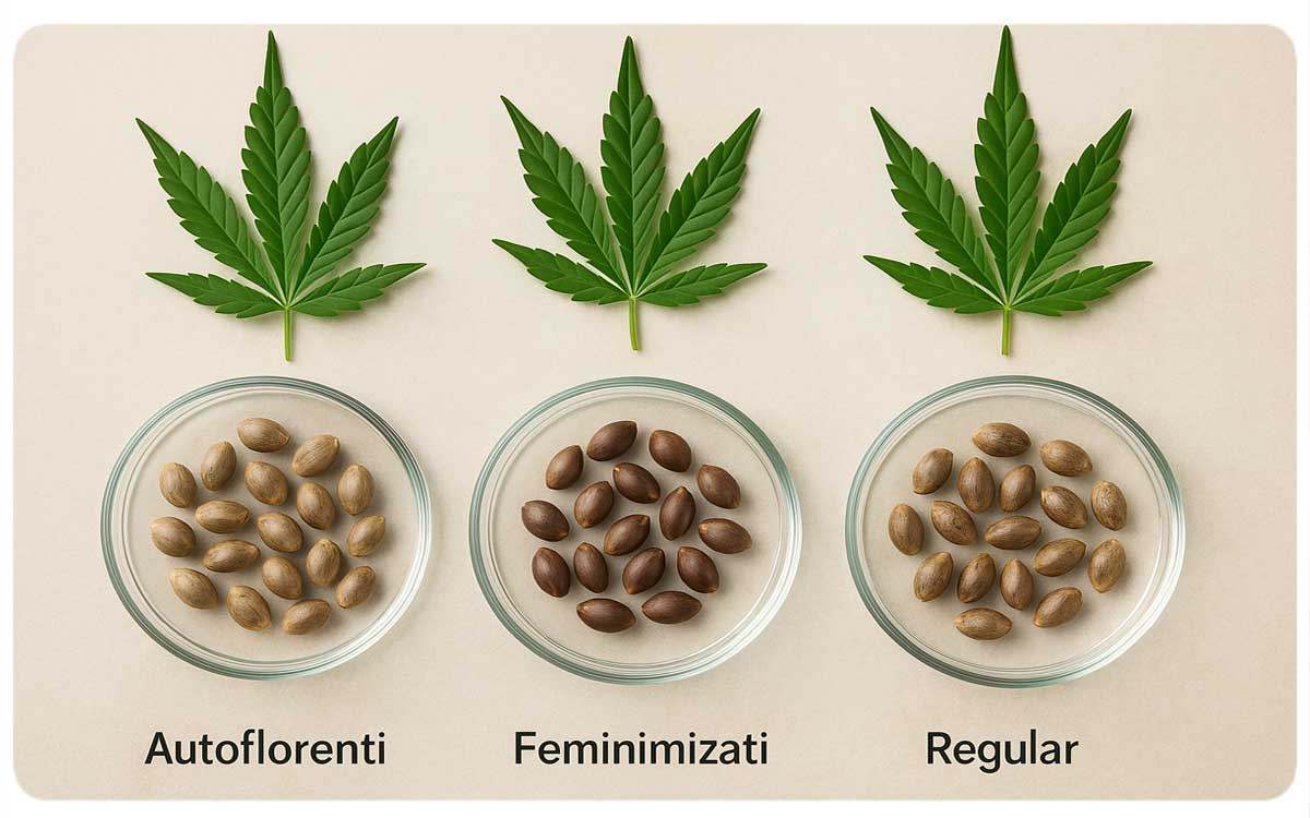 tipi di semi cannabis