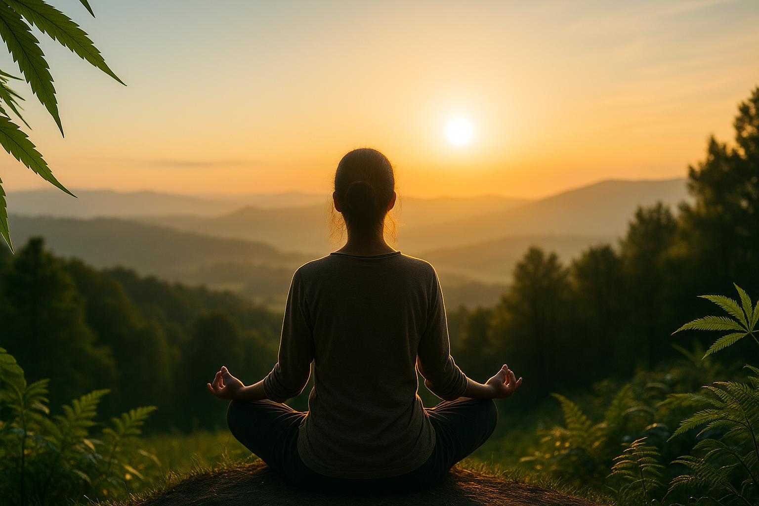 Futuro della meditazione con CBD