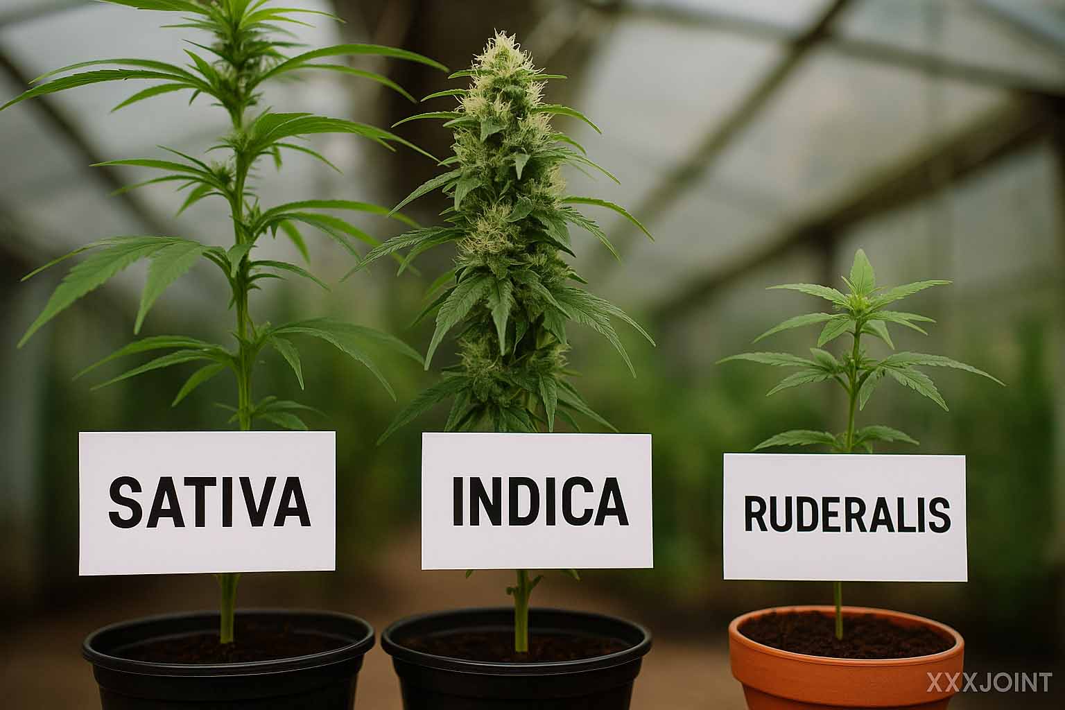 Classificazione botanica: Cannabis Sativa, Indica e Ruderalis a confronto