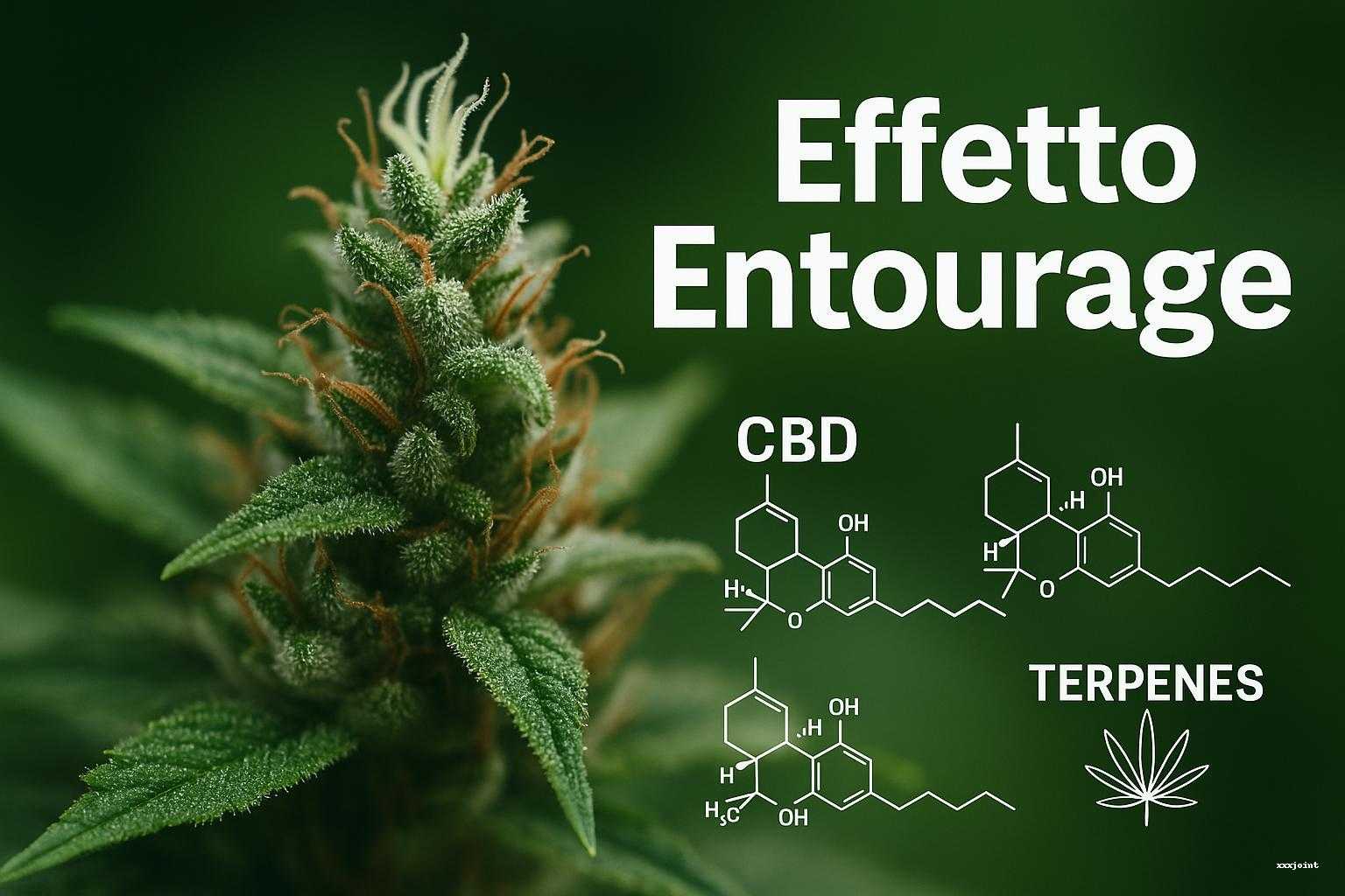 cannabinoidi e terpeni effetto entourage cannabis