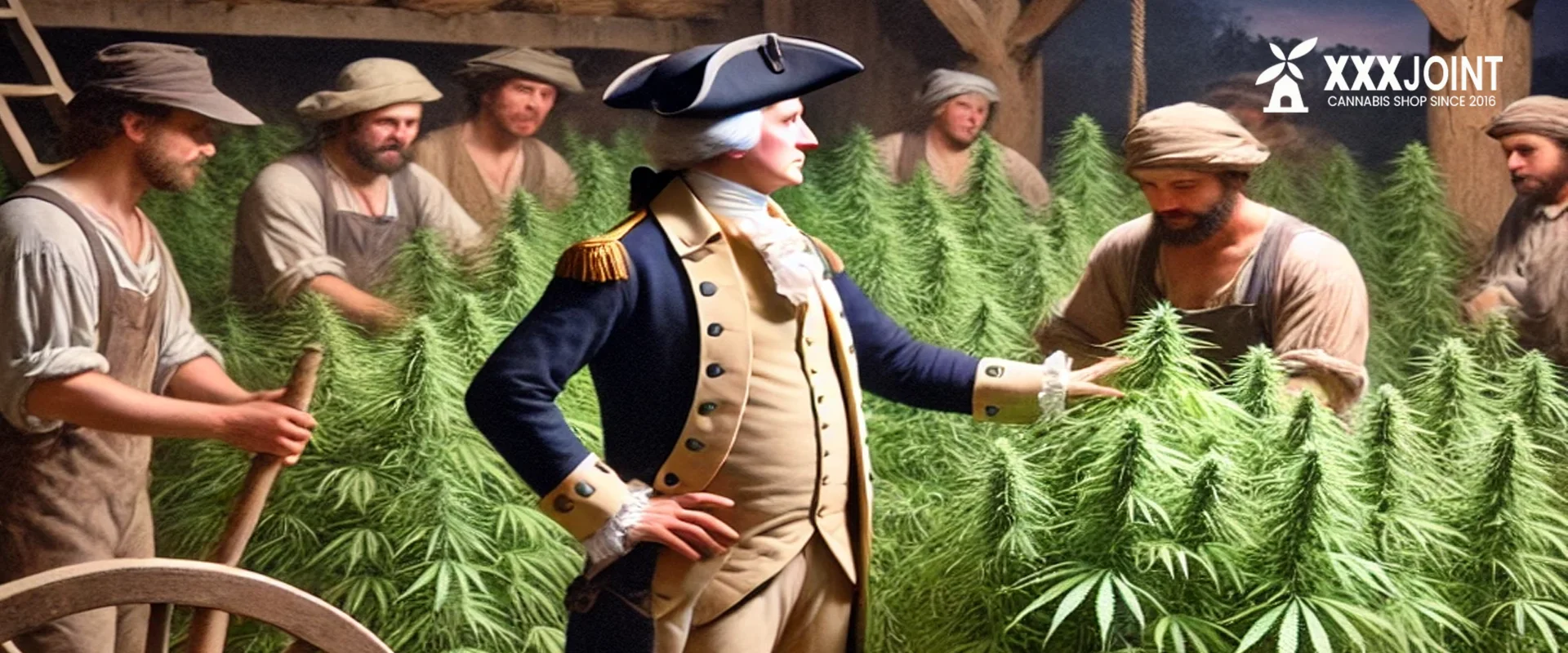 george washington marijuana cannabis