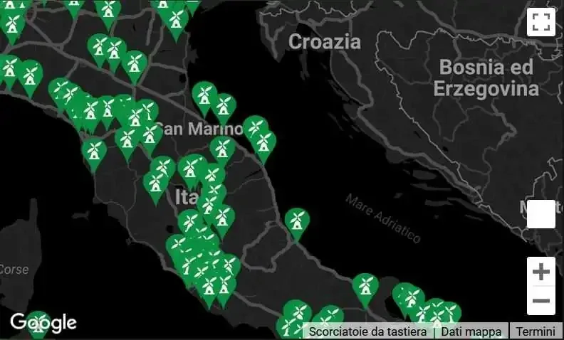 Mappa originale dei negozi XXXJoint