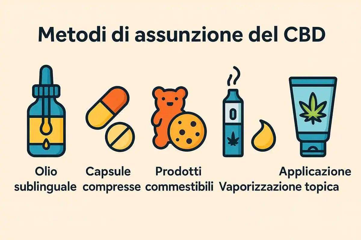 Metodi di Assunzione del CBD