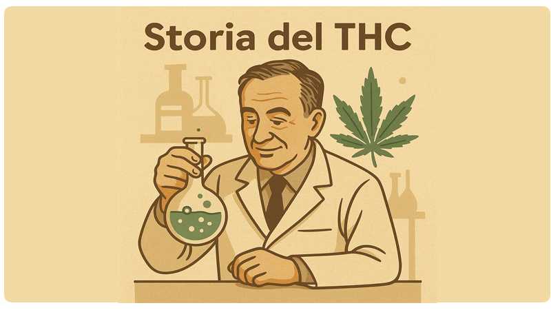 la storia del THC
