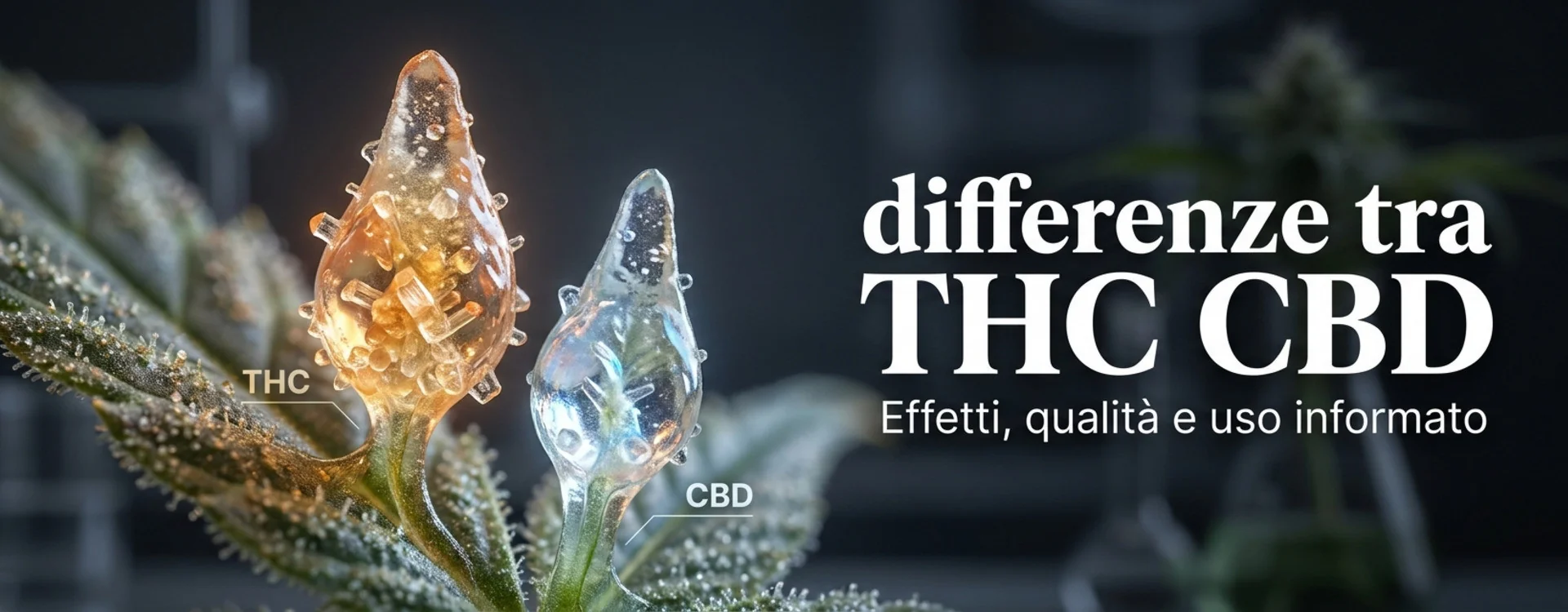 THC e CBD: differenze, punti in comune e idee da chiarire