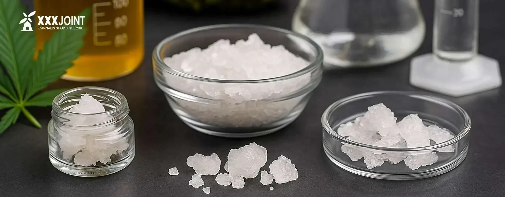 Cristalli di cannabis: guida completa, usi, benefici e dosi