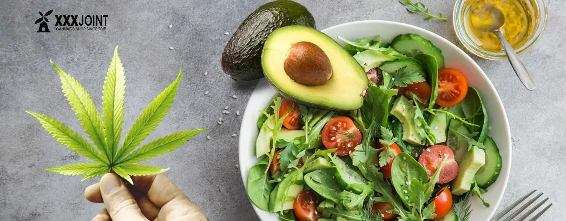 Ricetta: Insalata di Avocado e Cannabis