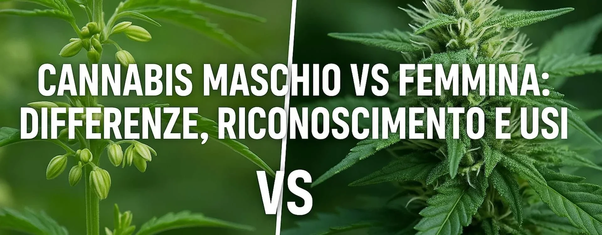 Cannabis maschio vs femmina: come riconoscerle e cosa cambia Cannabis maschio vs femmina: come riconoscerle e cosa cambia