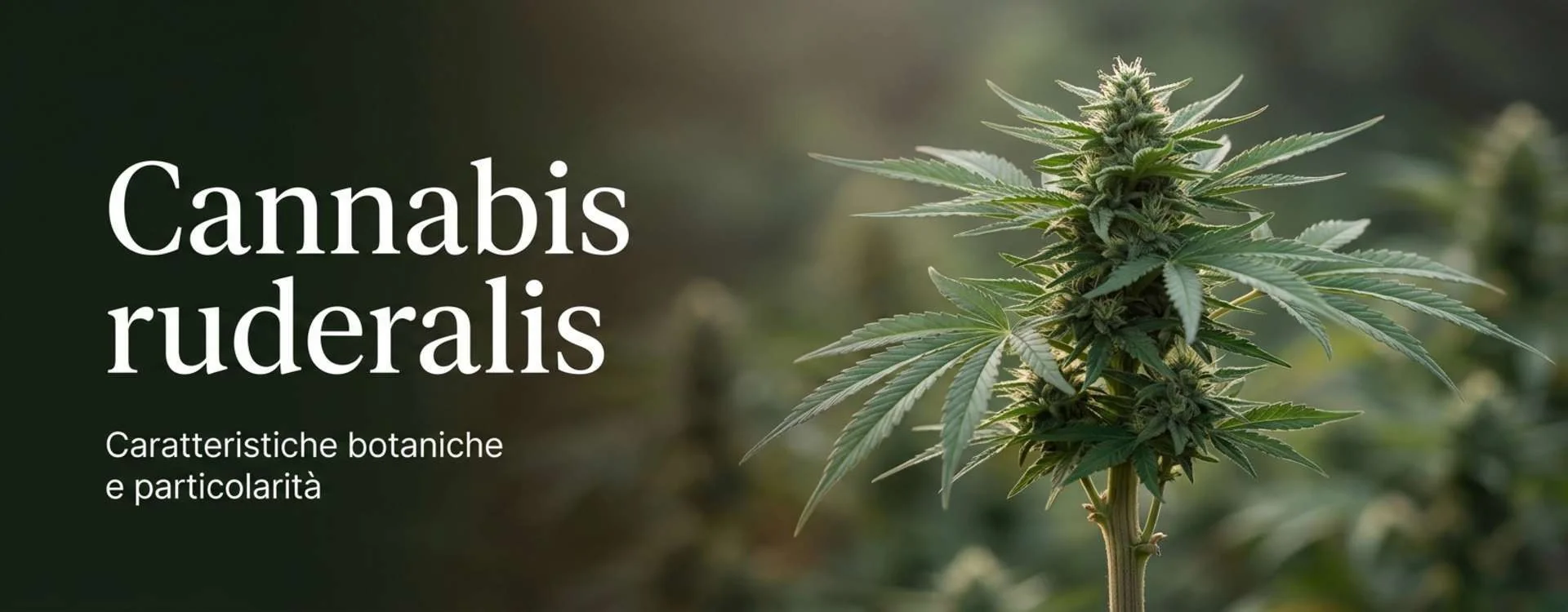 Cannabis ruderalis: origini, tipi e usi della pianta autofiorente Cannabis ruderalis: origini, tipi e usi della pianta autofiorente