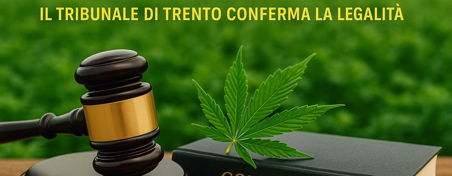 Cannabis light in Italia: il Tribunale di Trento stabilisce che è legale se priva di efficacia drogante