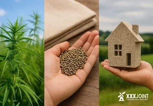 Canapa industriale: alimentare, tessile e bioedile