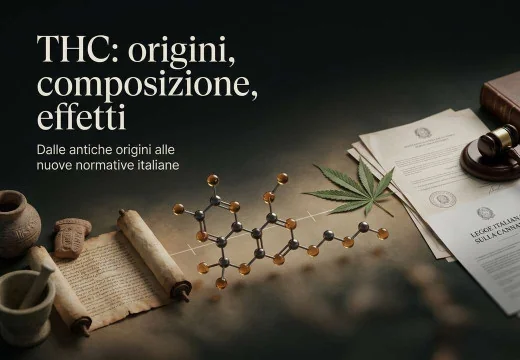 THC: cos’è davvero, come agisce e cosa prevede oggi la normativa